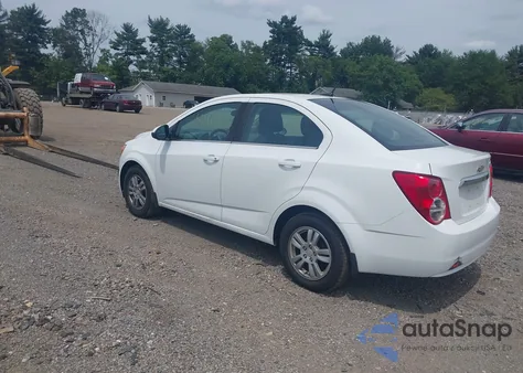 2013 Chevrolet Sonic Lt Auto из США, поврежденный, VIN 1G1JC5SH4D4137803